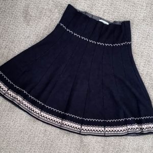 Max studio houndstooth skirt S/M